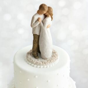 Willow Tree "Promise" Cake Topper ||  Couples Wedding Cake Topper